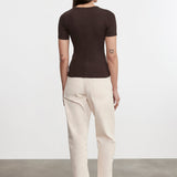 Supima Cotton New Classic S/S Tee Coffee Bean