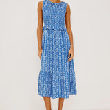 Rialto Dress Blue Ikat