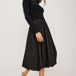 Romana Long Sleeve Dress Black