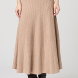 Kimiko Skirt - Beige Marl