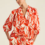 Orly Blouse Red Amaranta