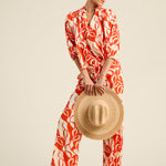 Orly Blouse Red Amaranta