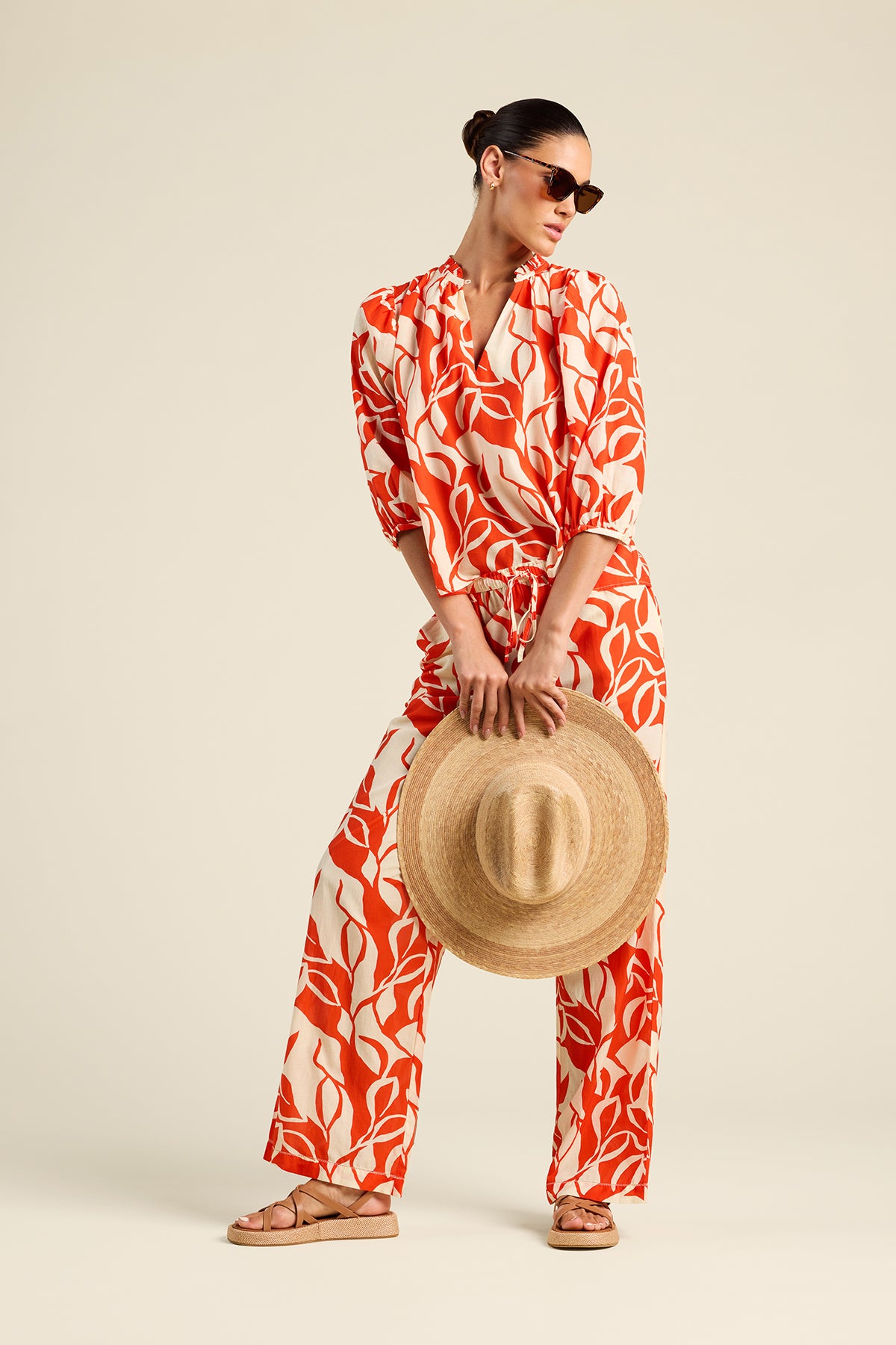 Orly Blouse Red Amaranta