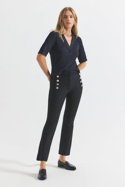 Robertson Slim Trouser Black