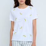 Bananas Tee Shirt White