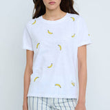 Bananas Tee Shirt White