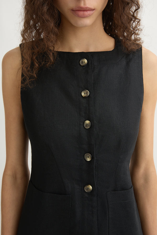 Emma Vest Black