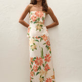 Martina Maxi Skirt Jardines Floral