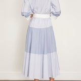 Helmi Striped Shirting Shirt Dress Blue