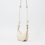 Avery Leather Crossbody Cream