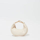Avery Leather Crossbody Cream