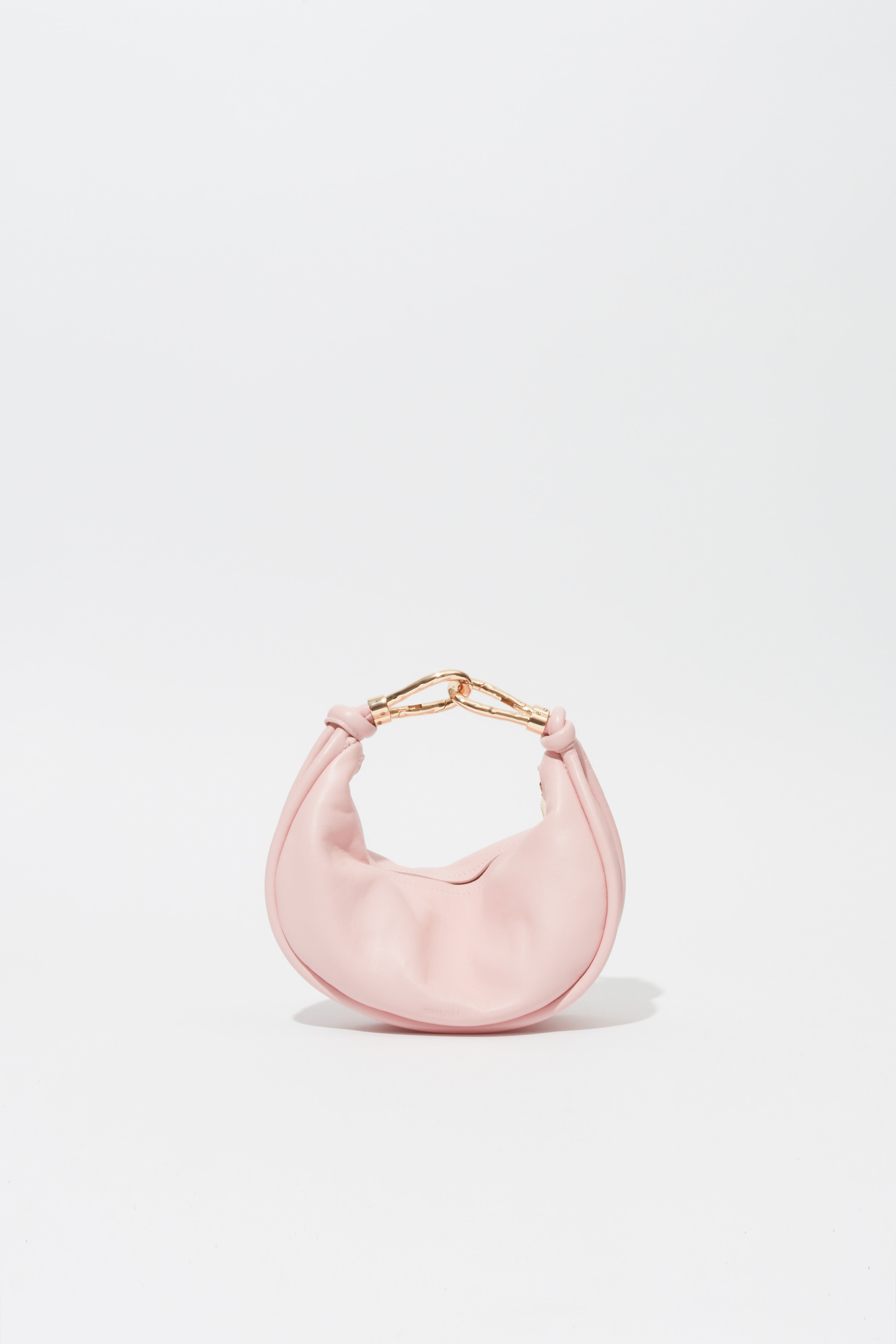Avery Leather Crossbody Pale Pink