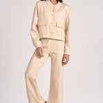 Button up Jacket Stone