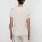 Silk Knit Perfect Tee Ecru