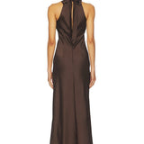 Lara Dress Dark Espresso