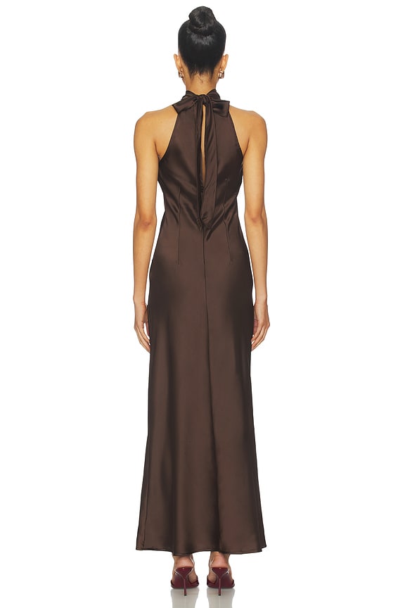 Lara Dress Dark Espresso