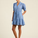 Phoebe Dress Brisa Houndstooth