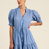 Phoebe Dress Brisa Houndstooth