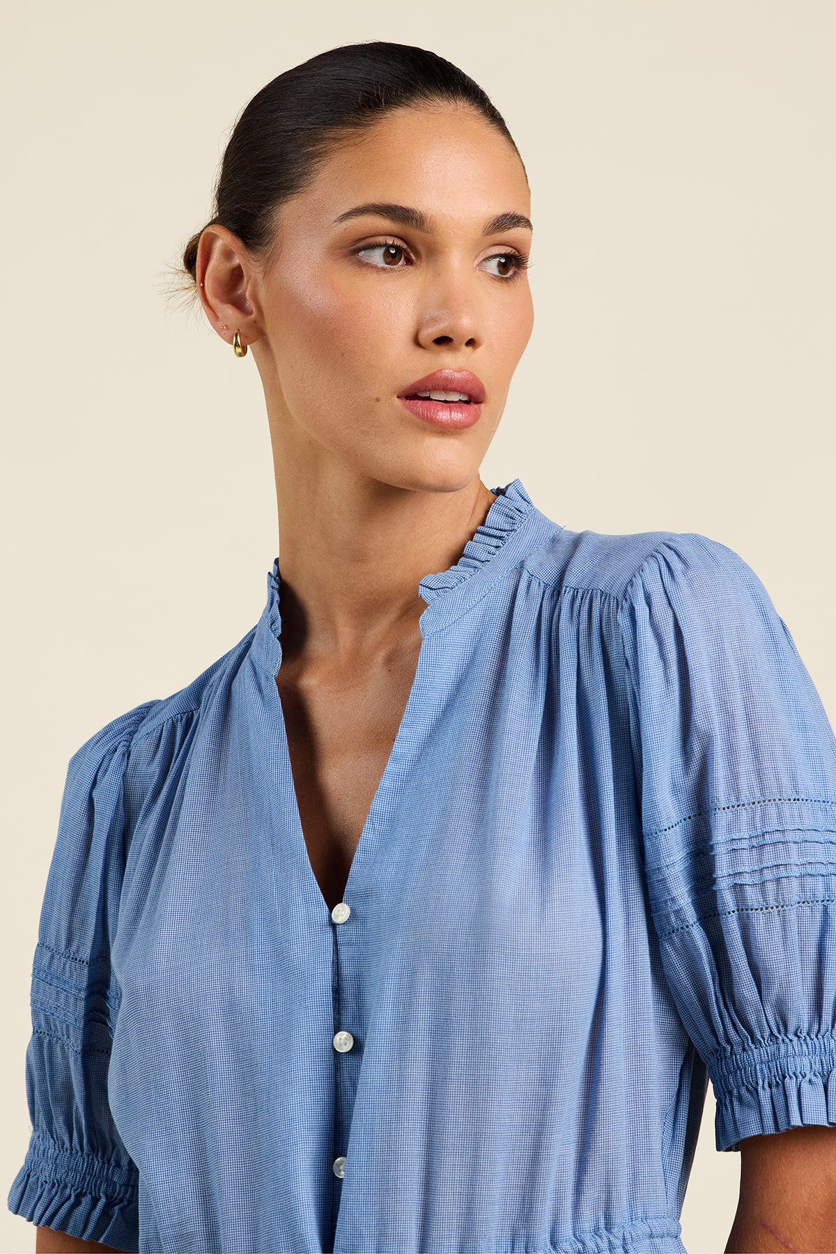 Phoebe Dress Brisa Houndstooth