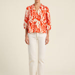 Orly Blouse Red Amaranta