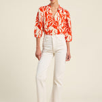 Orly Blouse Red Amaranta