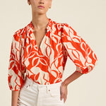 Orly Blouse Red Amaranta