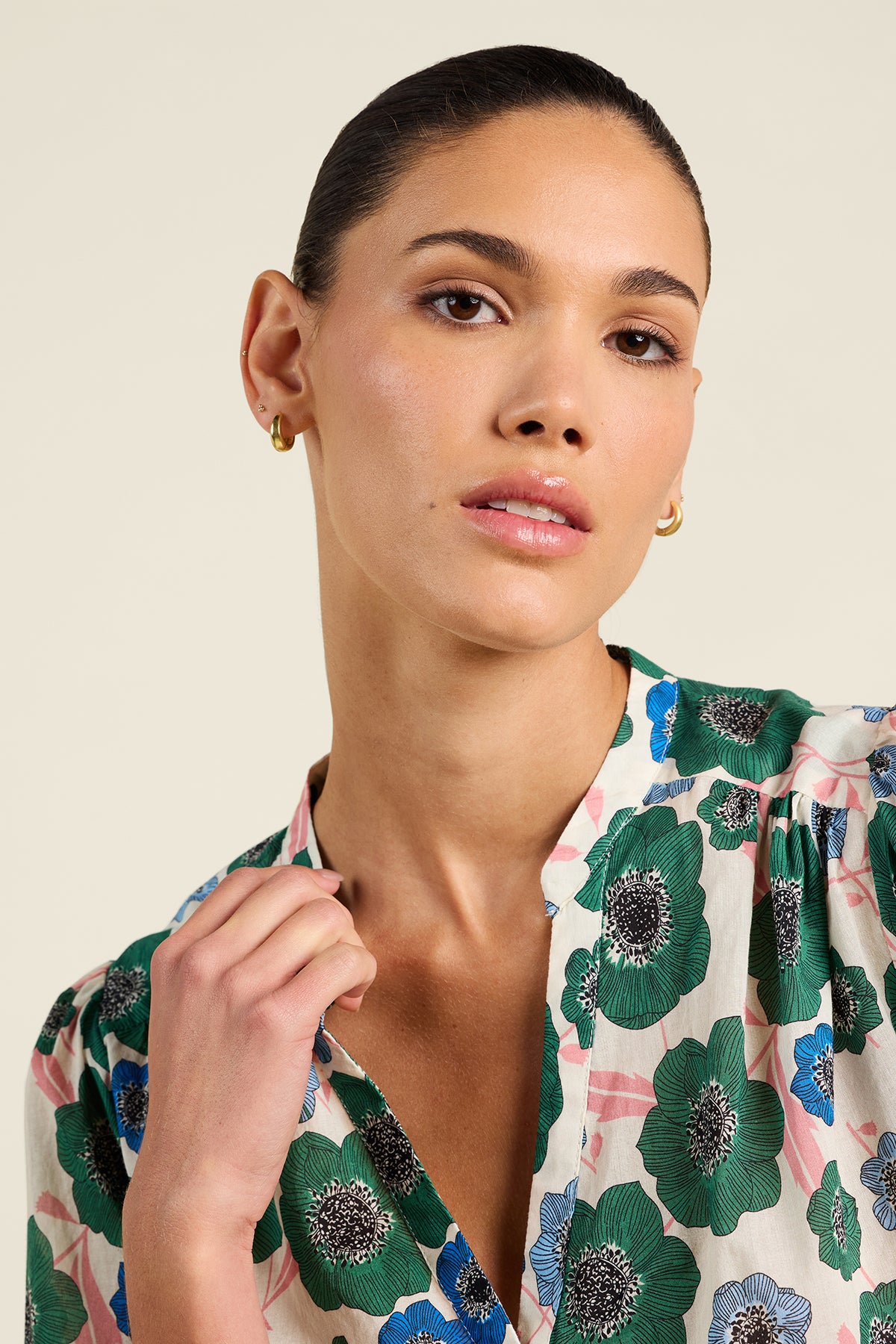 Loren Blouse Greenhouse Bloom