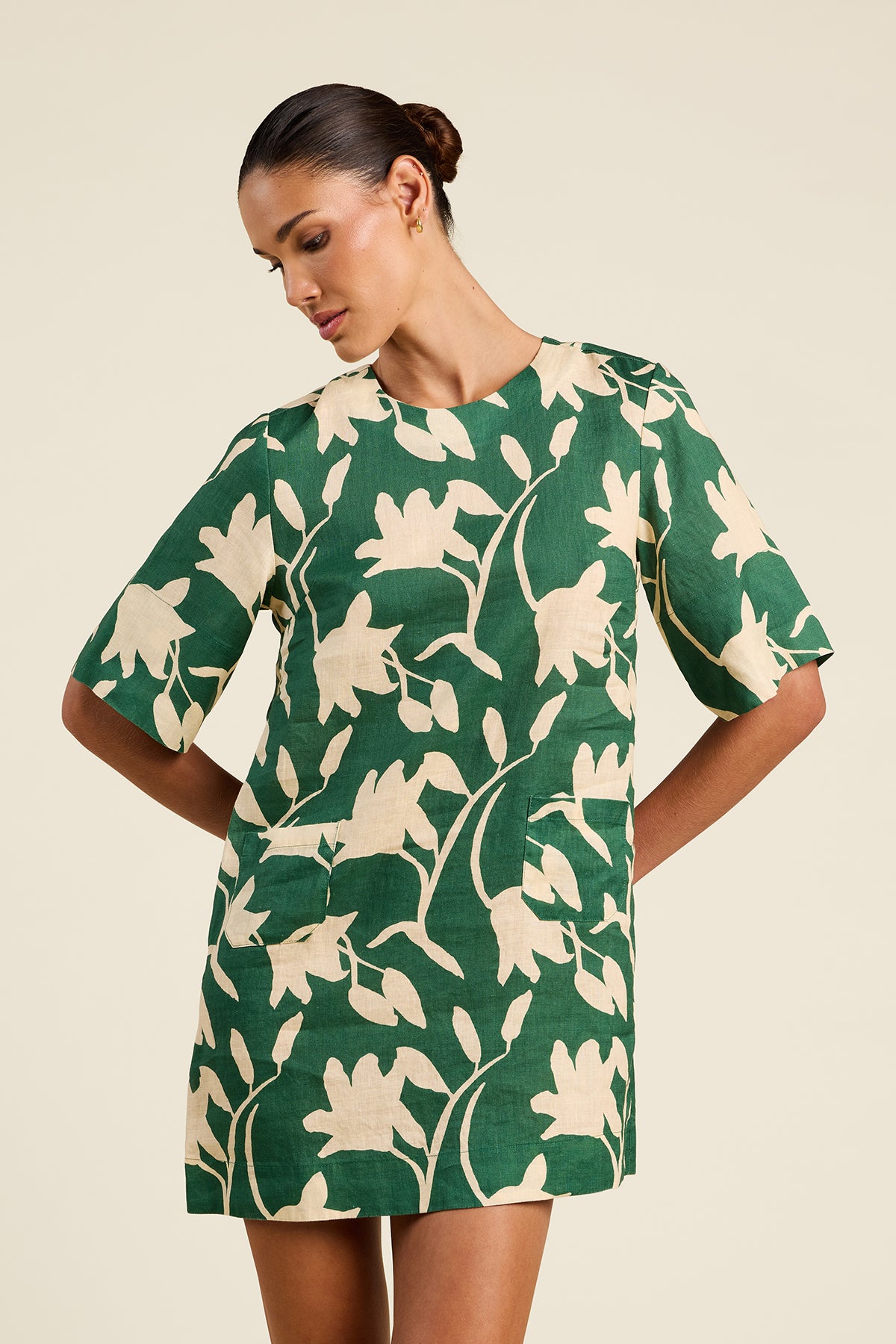 green floral mini dress Manu Mini Dress Madalena Floral – KEEP Boutique
