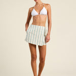 Gracia Skort Verde Stripes