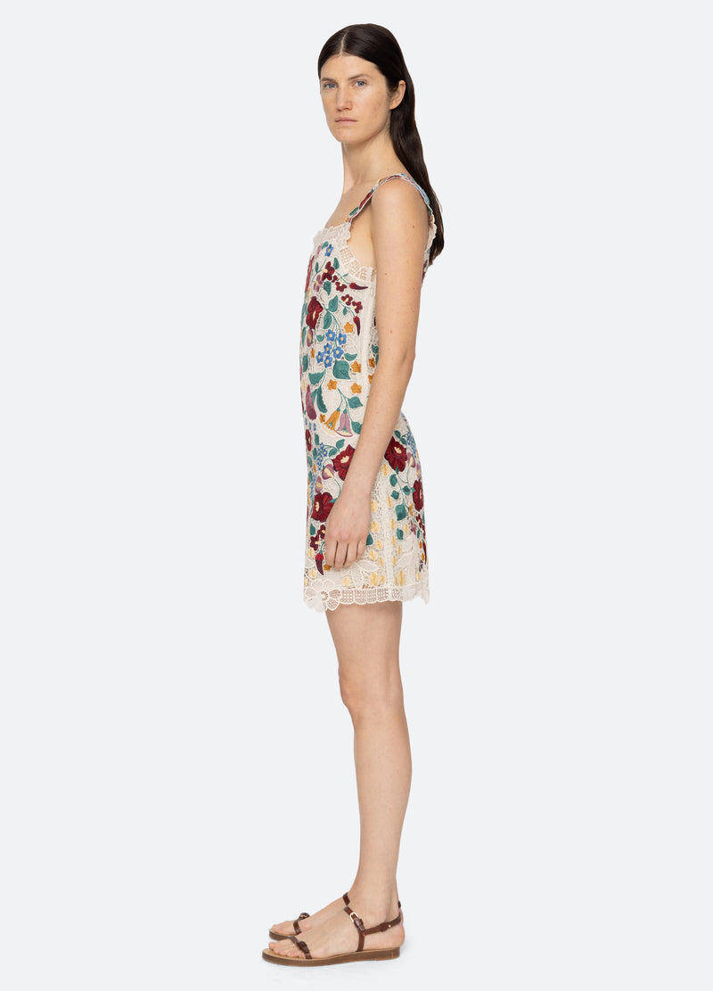 Katharine Embroidery Mini Dress Multi KEEP Boutique Katharine Embroidery Mini Dress Multi KEEP Boutique