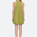 Violet Halter Mini Dress Green