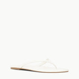 Freja Flat Thong Flip Flop Paper White