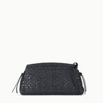 Maude Convertible Clutch Black Woven