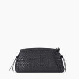 Maude Convertible Clutch Black Woven