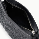 Maude Convertible Clutch Black Woven