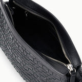 Maude Convertible Clutch Black Woven