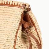 Maude Convertible Clutch Natural/Tan