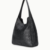 Maya Hobo Bag Black Woven