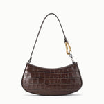 Ollie Bag Espresso Croco