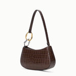 Ollie Bag Espresso Croco