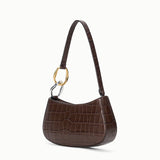 Ollie Bag Espresso Croco