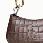 Ollie Bag Espresso Croco