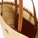 Vista Raffia Tote