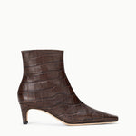 Wally Ankle Boot Espresso Croco