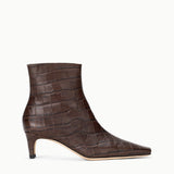 Wally Ankle Boot Espresso Croco