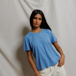 T68-harley - cotton short sleeve boxy crew tee - SU26