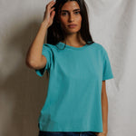 T68-harley - cotton short sleeve boxy crew tee - SU26