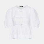 Paula Tie Top White