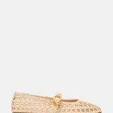 steve madden Melody Natural Raffia flat