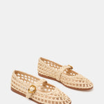 steve madden Melody Natural Raffia flat